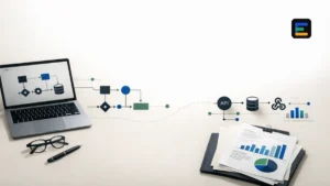 Automação de processos para PMEs com fluxos digitais, API, banco de dados e relatórios
